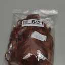 Copper Short Wavy Wig for Women Lace Hairline Bob Style Synthetic Heat Resistant - Natural Appearance for Everyday Hairstyle 14 Inch