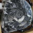 ECOMAX Drum Fan, 10 Inch High Velocity Industrial Shop Fan, Ultra-Quiet
