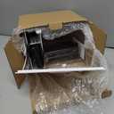 2.9L (0.78 Gal) Betta Fish Aquarium, Acrylic Small Fish Tank Kit with Water Filter Pump & LED Light, Ideal for Small Fish, Plants and Shrimp, White