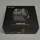 ManbaOne Interactive Screen Wireless Gaming Controller for PC/Switch/Switch 2/iOS/Android,Hall Effect Stick & Trigger,RGB Lighting,Remappable Buttons,1800mAh with Charging Dock (Black)