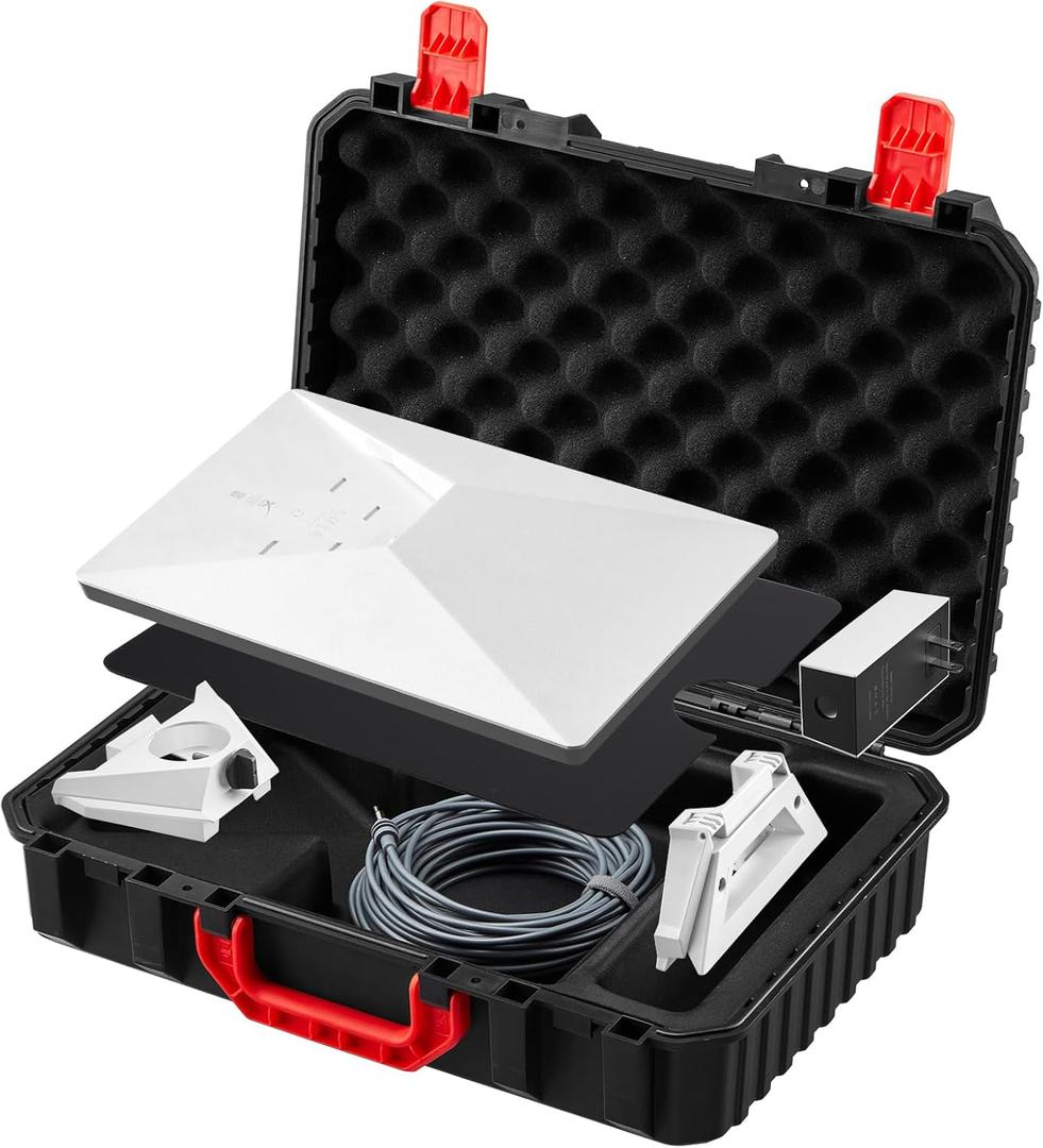 Lightweight Carrying Travel Case for Starlink Mini,Waterproof,Shockproof EVA Case Compatible for Starlink Mini Dish,Ideal for Travel and Camping