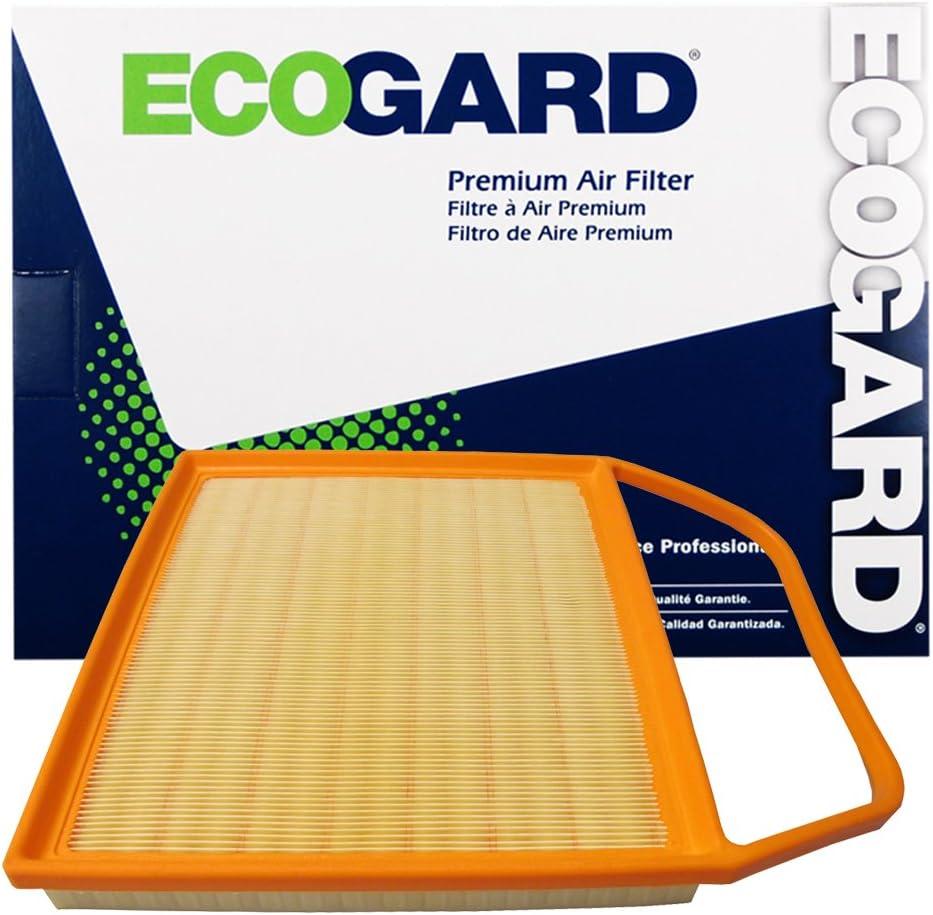 ECOGARD XA5814 Premium Engine Air Filter Fits 2007-2010 BMW 335i, 2008-2010 535i, 135i, 2009-2016 Z4, 2007-2008 335xi, 2008 535xi, 2009-2010 535i xDrive, 335i xDrive, 2011-2013 335is, 325i