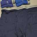 Gildan Men's Underwear Boxer Briefs, Multipack, Navy/ Metro Blue/ Antique Royal (5-Pack), Large
