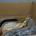 OLIXIS Set of 4 Dining Kitchen Mid-Century Modern Chairs with Wood Legs and PU Leather Cushion for Living Room Bedroom Outdoor Lounge, Black