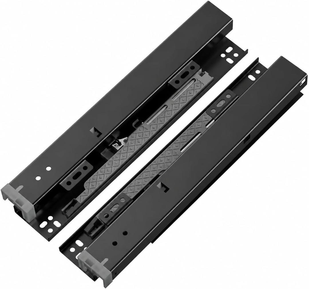 18 Inch Undermount Drawer Slides for Bottom-Mount Pull-Out Shelves