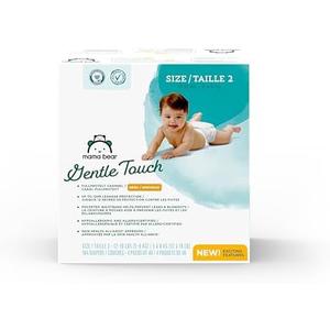 Amazon Brand - Mama Bear Gentle Touch Diapers, Size 2, packs of 46