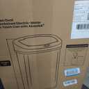 iTouchless 24 Gallon Extra Large Touchless Sensor Trash Can with AbsorbX Odor Filter, 91L Commercial Stainless Steel Automatic Kitchen Bin for Home, Office, Restaurant, Commercial Lobby, Store