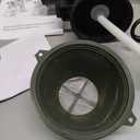 Paint Sprayer, Cosyjazz 1200W HVLP Spray Paint Gun with 5 Nozzles & 3 Spray Patterns, Adjustable Flow Control, 1400ml Container & Cleaning Tools, for House Painting, Fences, Cabinets, Walls etc.