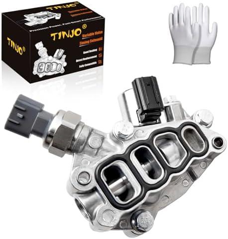 Intake & Exhaust Engine Variable Valve Timing (VVT) Solenoid Fits for 2005-2008 H-onda Accord, for Odyssey, for pilot 3.0L 3.5L, Oil Control VVT Valve Replaces OE# 15810-RKB-J01, 15810RKBJ01, 918-078