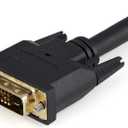 StarTech.com 1ft DVI Splitter Cable - M / F - DVI-D to 2x DVI-D Dual Video Splitter for Your Split Screen Computer Monitor (DVISPL1DD), Black