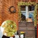 Riceshoot 6ft Thanksgiving Garland Decor Bog Pimpernel Garland Fall Small Leaf Autumn Decor for Harvest Thanksgiving Wedding Indoor Outdoor Decorations Table Centerpiece