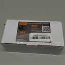 BESTTEN Keyed Entry Door Knob, Entrance Door Lock, Standard Ball, All Metal, Matte Black