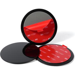 Dashboard Pad Mounting Disk for Suction Cup Phone Mount, 3Pcs 3.15" Ultra Sticky Heat-resistant Replacement Disc for Car Dashboard, Vacuum Suction Phone Holder, Dash Mount, GPS Holder Suction Mount