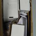 SMARTSTANDARD 5FT Heavy Duty Double Door Sliding Barn Door Hardware Kit,Smoothly and Quietly-Easy to Install-Includes Step-by-Step Installation Instruction Fit 15" Wide Door Panel