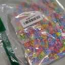 Augshy 700Pcs Large Letter Beads Colorful Plastic A-Z Mixed Alphabet Shape Beads for Jewelry Making Bracelets Necklaces Key Chains Shoelaces Crafts Party Decor(9x12mm)