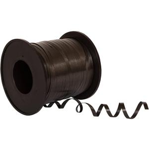 Unique 500 Yards Elegant Black Curling Ribbon - 1 Roll Of Premium Plastic & Durable - Perfect For Every Occasion