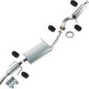 Muffler Assembly Tail Pipe Replacement Parts Compatible with Ford Escape 2009 2010 2011 2012 2.5L 3.0L