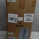 ELEMUSE 3 Inch Queen Size Dual Layer Memory Foam Mattress Topper, 2 Inch Premium Cooling Gel Memory Foam, 1 Inch Soft Pressure Relief Pillowtop Mattress Pad, CertiPURUS Certified, Sleep Upgrade (White)