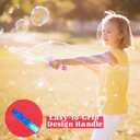 JOYIN 24 Pack 14.25 Bubble Wands Assortment, 6 Colors Giant Bubble Wands Party Favors Kids Summer Toys Outdoor Play Toys Games Christmas Birthday Party