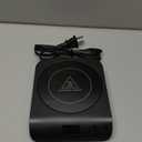 Gaiatop Coffee Mug Warmer, 3 Temperature Settings, 2-10H Auto Shut Off and Warm Strip Indicator Lights, 50W Smart Cup Warmers Fast Heating Plate for Tea Milk Cocoa Candle, Stocking Stuffers, Black