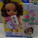 Baby Alive Fruity Sips Doll, Lemon, Toys for 3 Year Old Girls, 12-inch Baby Doll Set, Drinks & Wets, Pretend Juicer, Kids 3 and Up, Brown Hair (Taille unique)