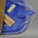 1PCS Kids Snow Shovel, 22"-32" H Detachable Wooden Childs Snow Shovel with Plastic D-Grip Handle and Scoop Winter Children Shovel Blue Toddler Shovels Outdoor Play Snow Gift for Boy Girl Snow Removal