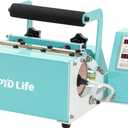 PYD Life 110 V Tumbler Heat Press Machine Mint Green Mug Press Machine for 12 OZ 16 OZ 20 OZ 30 OZ Straight Sublimation Blanks Skinny Tumbler Mugs Cups Water Bottles Sublimation Print