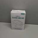 Electric Lunch Box for Men, Women & Adults - 80W Fast Heating - Heated Lunch Box with Dual 1.5L SS Containers - Portable Food Warmer for Car, Truck, Office (Black)