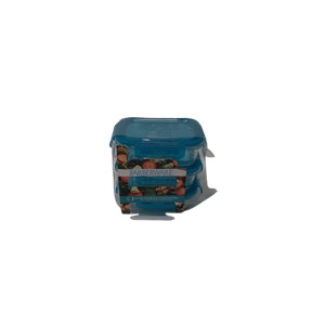 FARBERWARE SET OF 3 GLASS STORAGE CONTAINERS