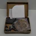 Plant Stand Indoor Corner Tall 2 Tier Metal Modern Flower Storage Plant Shelf Holder for Living Room Balcony Garden,Black (2 Tier-Black Round)