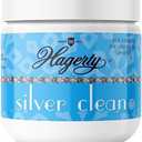 Hagerty Silver Cleaner and Tarnish Remover for Silver Jewelry, Dipping Basket Included-Kosher Certified, Made in The USA, 7 fl. oz., Pack of 3
