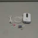 AquaMiracle Lithium Battery Powered Portable Aquarium Air Pump for Fish Tank, USB Rechargeable Aquarium Bubbler Aerator for Outdoor Fishing, Power Outages and Emergency