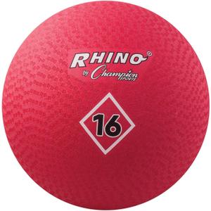 Champion Sports Playground Ball Durable High-Bounce Ball, Sizes 5", 6", 7", 10", 13" & 16" for Gym, Recess & Play