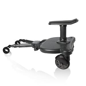 Universal Stroller Board,Stroller Board,Buggy Board,Stroller Attachment for Toddler to Ride,Sit and Stand Stroller,Stroller Standing Board,Stroller Board Attachment for Toddler (Black)