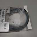 JISULIFE Portable Neck Fan, Hands Free Bladeless Fan, 5 Speeds, 4000 mAh Battery Operated Wearable Personal Fan, Twistable, Rechargeable, Gift for Women Men-Dark Green