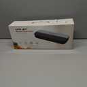 Food Sealer Vacuum Sealer-Tempered Glass Stainless Steel panel, LED Touch Control, Digital Display, Pulse/Moist/Dry/Seal/External Suction Modes, Includes 30 Vacuum Bags & Built-in Cutter (Black Gray)