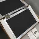 FACHNUO 2 Feet Portable Wheelchair Ramp, Non-Skid Aluminum Handicap Ramps with Handle, Folding Threshold Wheel Chair Ramp for Home Steps, Stairs, Entry, Threshold, Doorways, Scooter, 800LBS Capacity (2FT(Using height 2-6''))