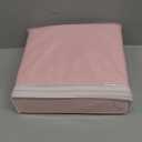 Mejoroom Queen Size Sheet Set - Hotel Luxury 1800 Bedding Sheets & Pillowcases - Deep Pocket Fitted Sheet, Soft, Breathable, Wrinkle & Fade Resistant - 4 Piece (Queen, Blush Pink)