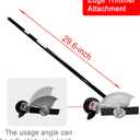8-Inch Edger Attachment Compatibly Wish ego's 56-Volt Lithium-ion Multi Head,Black, Replace : EA0800