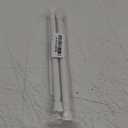 KXLife 2Pcs Small Tension Rod 11 to 17 Inch, Adjustable Thin Mini Spring Loaded Curtain Tension Rods for Windows, Closet, RV, Trailer, Cupboard, Refrigerator (White)