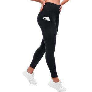 SINOPHANT Thick Yoga Pants Women with Pockets Buttery Soft High Wasited Leggings for Women Workout (Black, XS)
