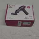 EYYA Handheld Cordless Car Vacuum Cleaner, 4-in-1 Portable Mini Car Vacuum Cleaner, 15000PA High Power & Air Duster with LED Light for Home Office (Grey/Pink)