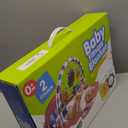 dearlomum Baby Play Mat Gym, Funny Play Piano Tummy Time Activity Mat with 5 Infant Sensory Toys, Music and Lights, Boy & Girl Gifts for Newborns 0 to 3 6 9 12 Months (Pink)