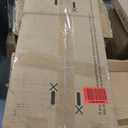 37 Inch White Desk Hutch Dorm Top Only with Felt Board for College