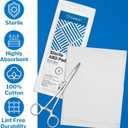 CareStock Abdominal Pads 8x10 in [48-Pack] Sterile ABD Pads, Extra Absorbent, Individually Wrapped, Wound Care First Aid (24)