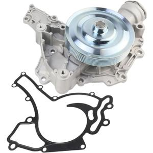 2732000201 Engine Water Pump with Gasket & Pulley for Mercedes-Benz E500 S500 GL450 GL500 ML500 G500 CLK500 CLS500 CL500 SL500 R500 4.7L 5.5L V8 2006-2013