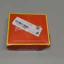 Flufymooz 100% Human Hair Clip In Bangs,360Real Human Hair Toppers for Women Natural Fringe Extensions with Invisible Clips-Chocolate Brown with Blonde