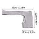 BESPORTBLE Adjustable Support Brace for Men And Women, Left And Right Rotator Brace, Indoor Fitness Sleeve for And Injury Prevention, Light Grey