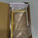 NearMoon Toilet Paper Holder Self Adhesive, Premium Thicken SUS304 Stainless Steel Rustproof Adhesive Toilet Roll Holder no Drilling for Bathroom, Kitchen, Washroom (1 Pack, Brushed Gold)