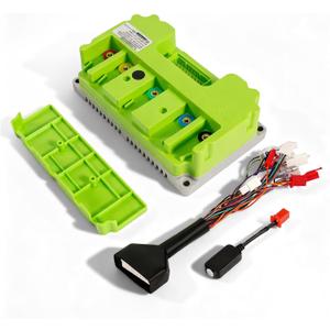 72V ND72300 Fardriver Controller BLDC, 300A Programmable High Power Brushless DC Motor Sine Wave Controller Fit for Electric Motorcycle Motor E-Bike Scooter Motor, Green